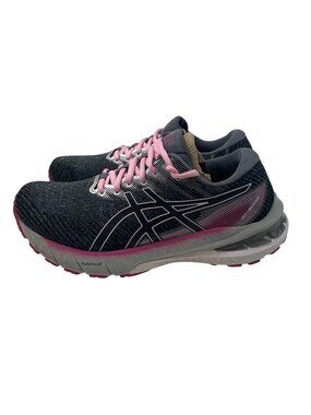 ASICS Womens GT-2000 10 Stability Running Shoes Sheet Rock/Pink Size 8